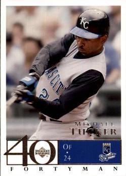 Michael Tucker #237 Baseball Cards 2003 Upper Deck 40 Man