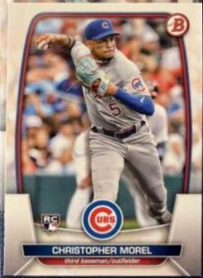 Christopher Morel #34 Baseball Cards 2023 Bowman