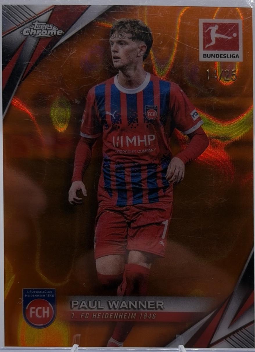 Paul Wanner [Orange Lava Refractor] #43
