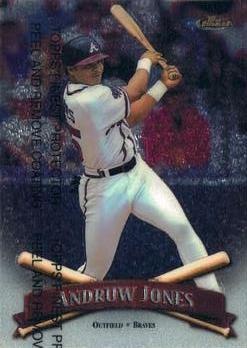Andruw Jones #2 Baseball Cards 1998 Finest