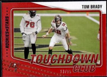 Tom Brady [Red and Blue] #TDC7