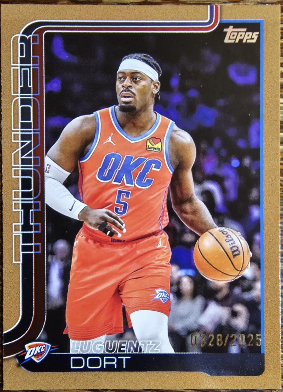 2025 Topps Luguentz Dort [Gold] #117 card