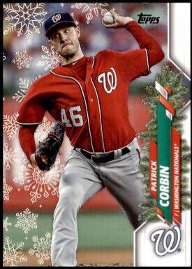 PAtrick Corbin #HW140 Baseball Cards 2020 Topps Holiday