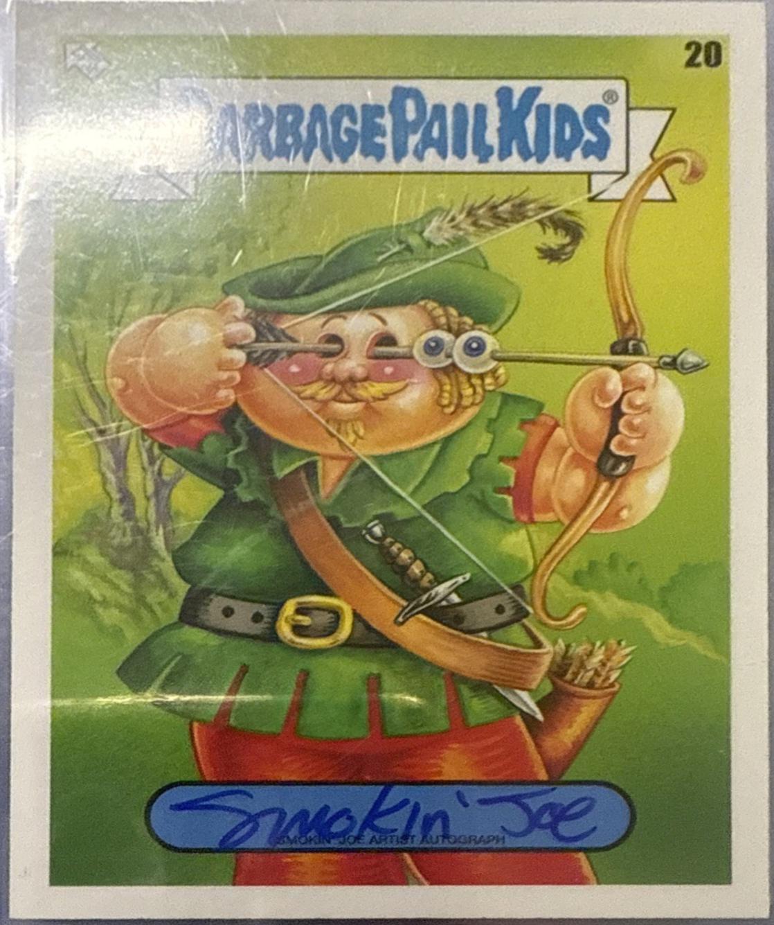 Artist Autograph #20 Garbage Pail Kids Book Worms