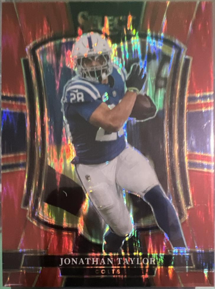 Jonathan Taylor [Red Prizm Shock] #132