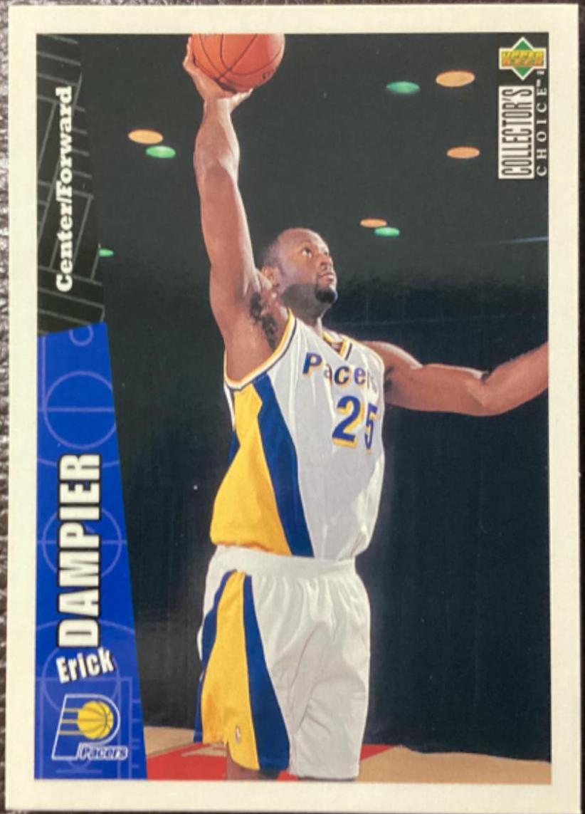 Erick Dampier #253 Basketball Cards 1996 Collector's Choice