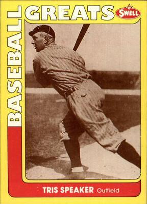 Tris Speaker #140 1991 Swell Greats Baseball