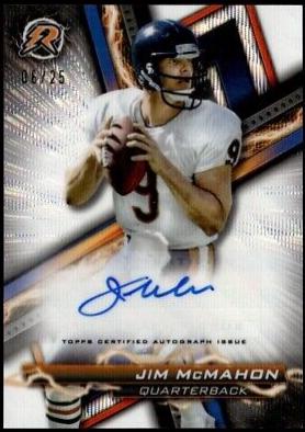 Jim McMahon [White Geometric] #RA-JM