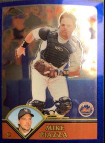 Mike Piazza #325 2003 Topps Chrome Baseball