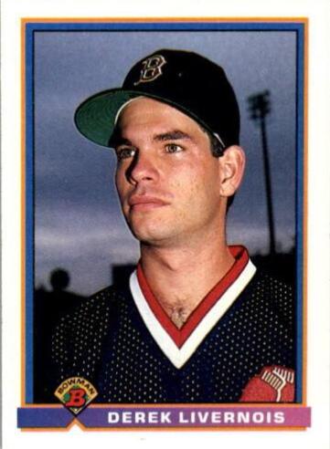 Derek Livernois #123 Baseball Cards 1991 Bowman