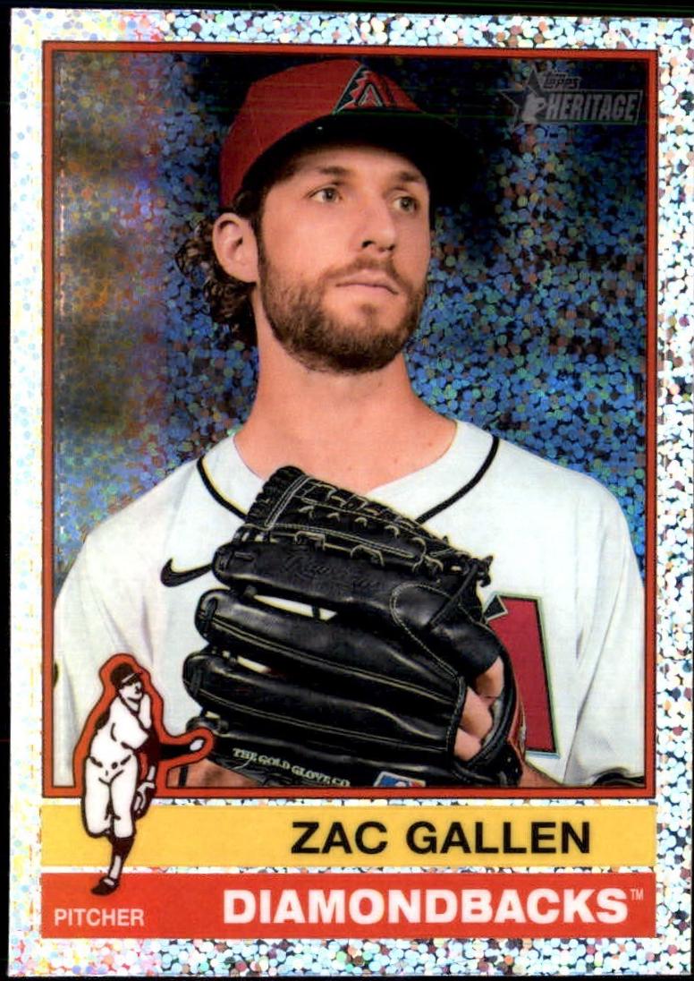 Zac Gallen [Silver Sparkle Variation] #450