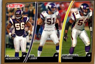 E. J. Henderson, Dontarrious Thomas, Ben Leber