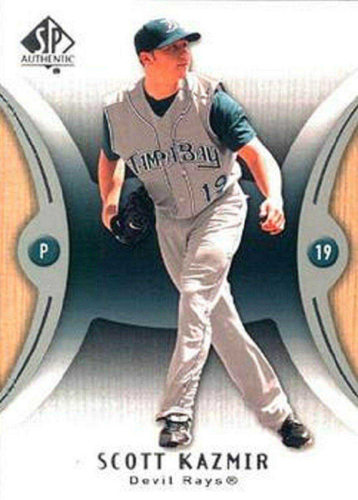 Scott Kazmir #92 2007 Sp Authentic Baseball