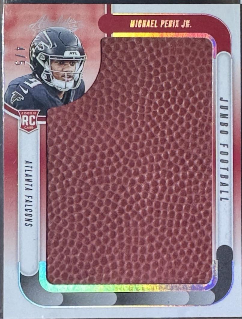 Michael Penix Jr. #JJN-MPJ Football Cards 2024 Panini Absolute Jumbo Towels