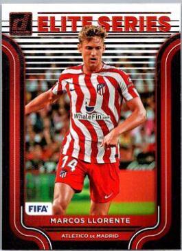 Marcos Llorente #4 Soccer Cards 2022 Panini Donruss Elite Series