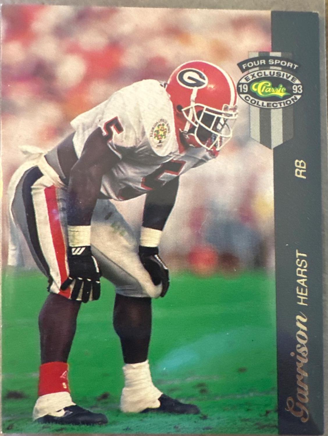 Garrison Hearst #4 Football Cards 1993 Classic Four Sport