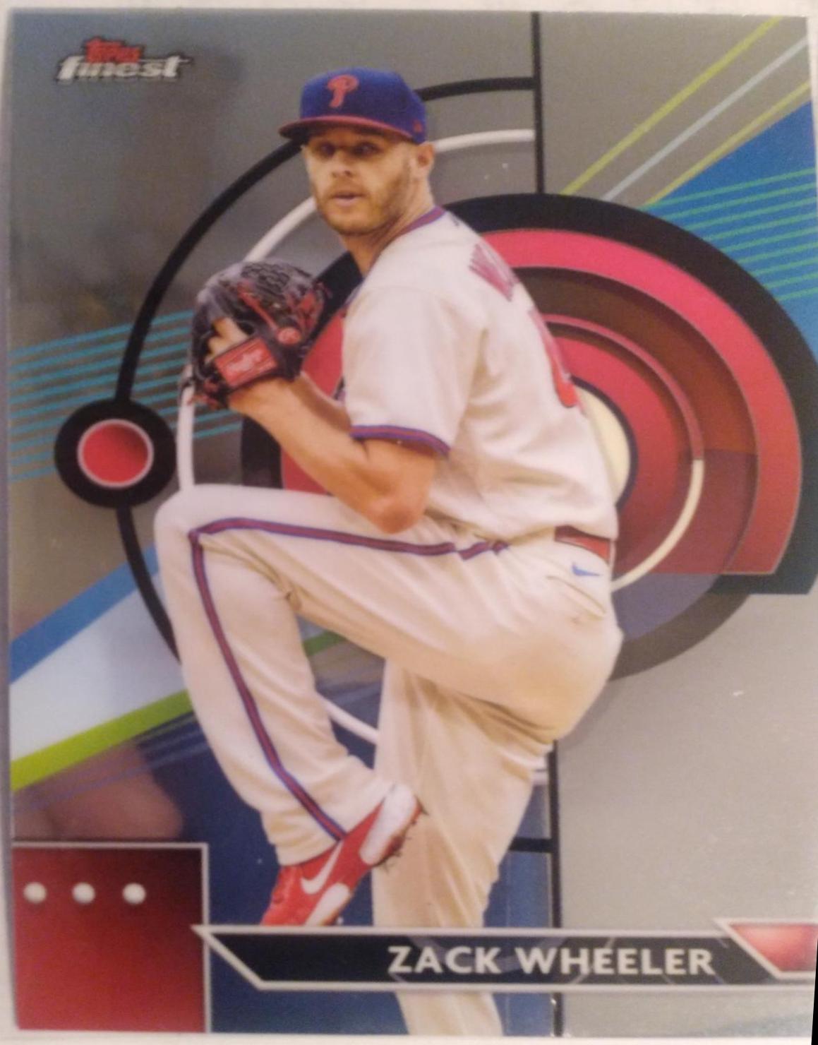 Zack Wheeler #35 2023 Topps Finest Baseball