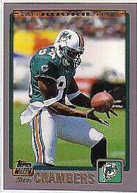 Chris Chambers #356 Football Cards 2001 Topps