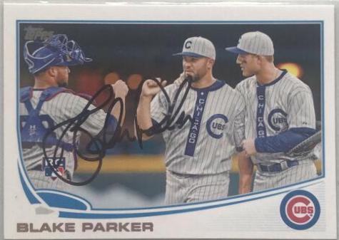 Blake Parker #US172 Baseball Cards 2013 Topps Update