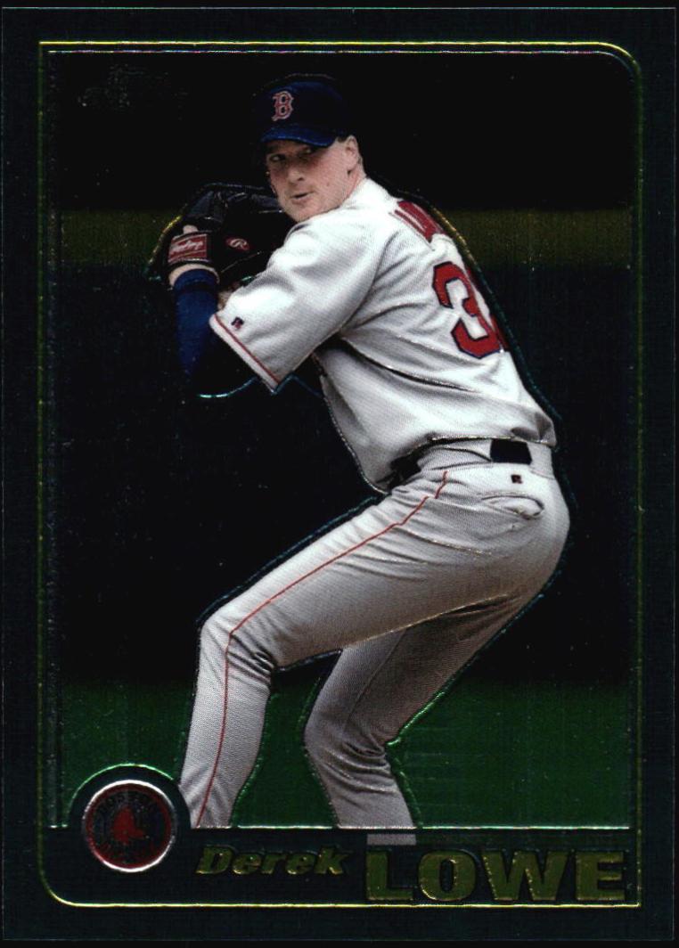 Derek Lowe #18 Baseball Cards 2001 Topps Chrome