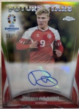 Rasmus Hojlund [Gold Refractor] #FSA-RH