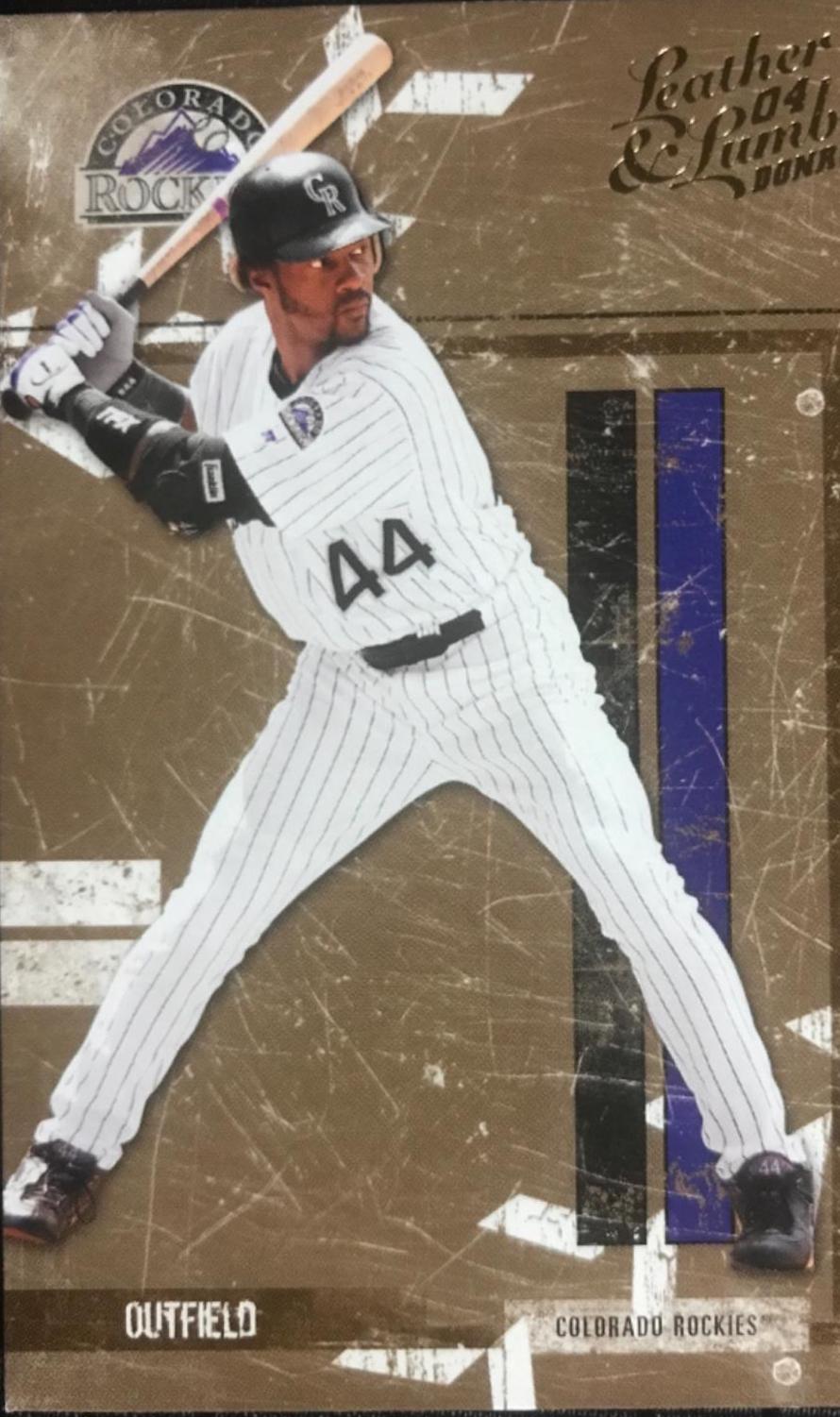 Preston Wilson #48 Baseball Cards 2004 Donruss Leather & Lumber