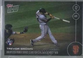 Trevor Brown #15 Baseball Cards 2016 Topps Now
