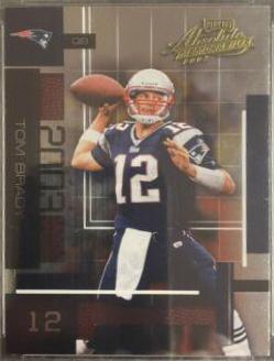 Tom Brady #32 Football Cards 2003 Playoff Absolute Memorabilia