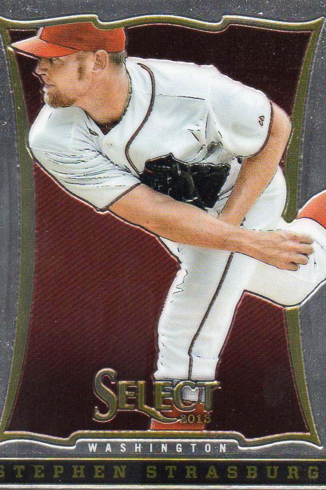 Stephen Strasburg #37 Baseball Cards 2013 Panini Select