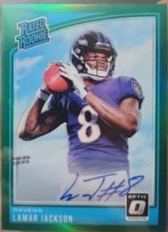 Lamar Jackson [Autograph Green] #167