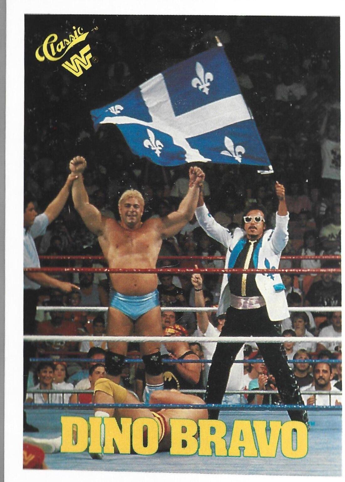 Dino Bravo #31 Wrestling Cards 1989 Classic WWF
