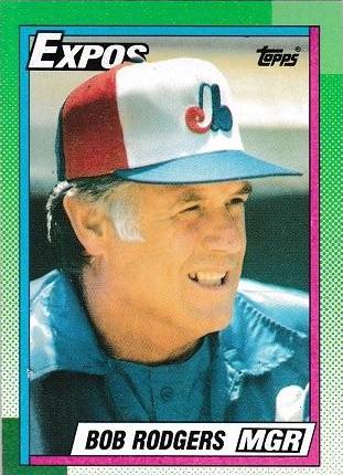 Bob Rodgers #81 Baseball Cards 1990 Topps