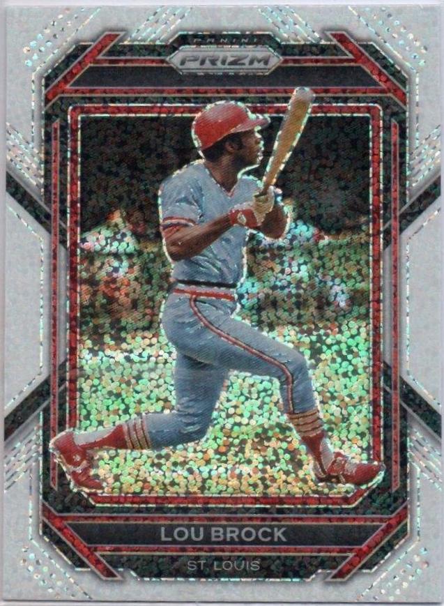 Lou Brock [White Sparkle] #34