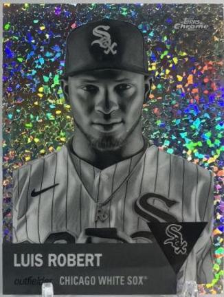 Luis Robert [Black & White Mini-Diamond Refractor] #166