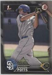 Hudson Potts #BD-52 Baseball Cards 2016 Bowman Draft Prices