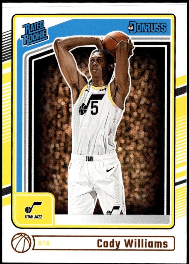 Cody Williams #230 Basketball Cards 2024 Panini Donruss