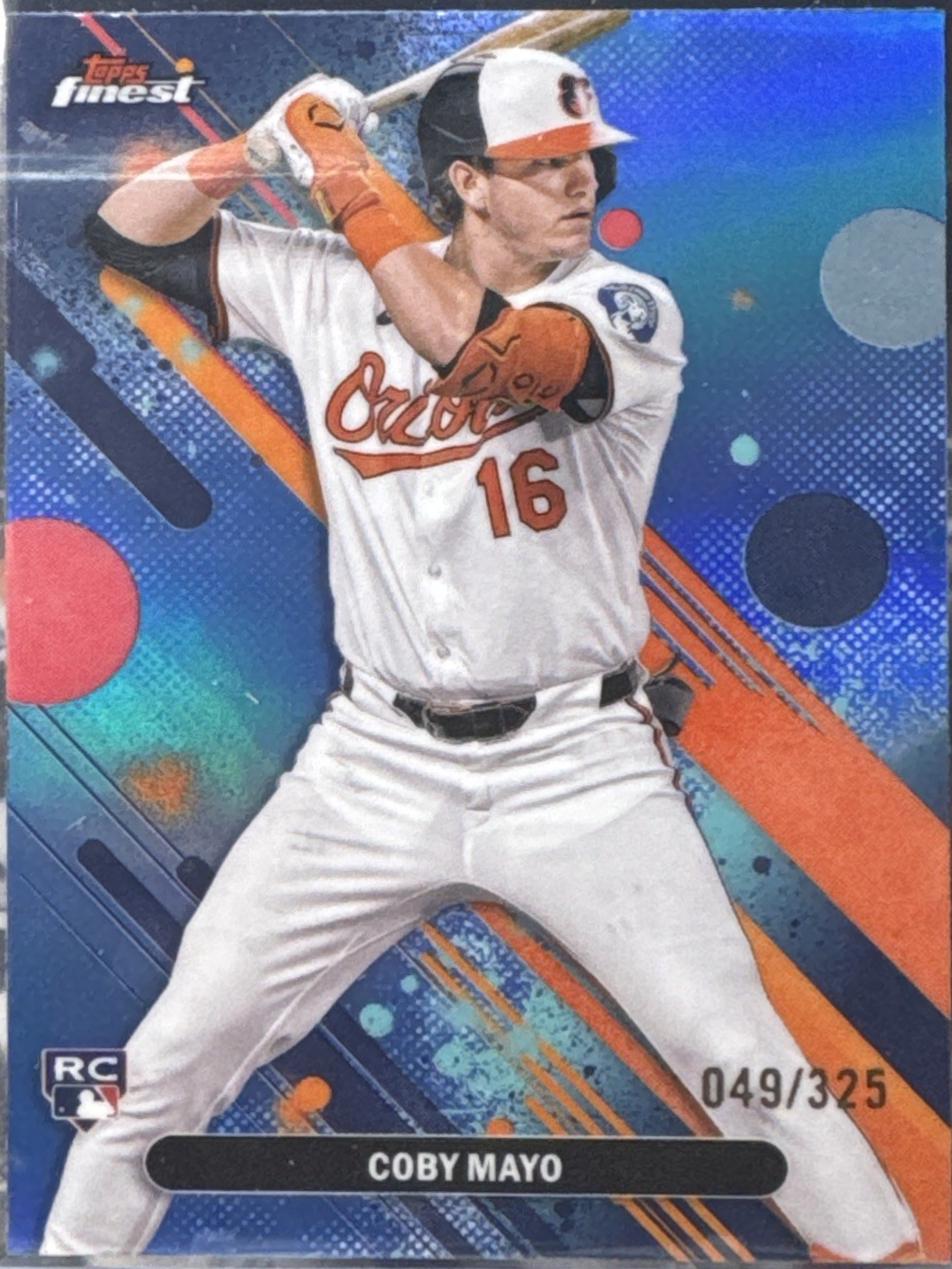 Coby Mayo [Blue Refractor] #26 Prices | 2025 Topps Finest | Baseball Cards