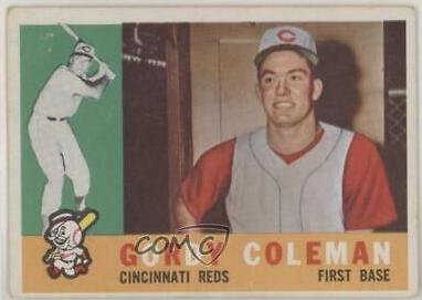 Gordy Coleman #257 Baseball Cards 1960 Topps