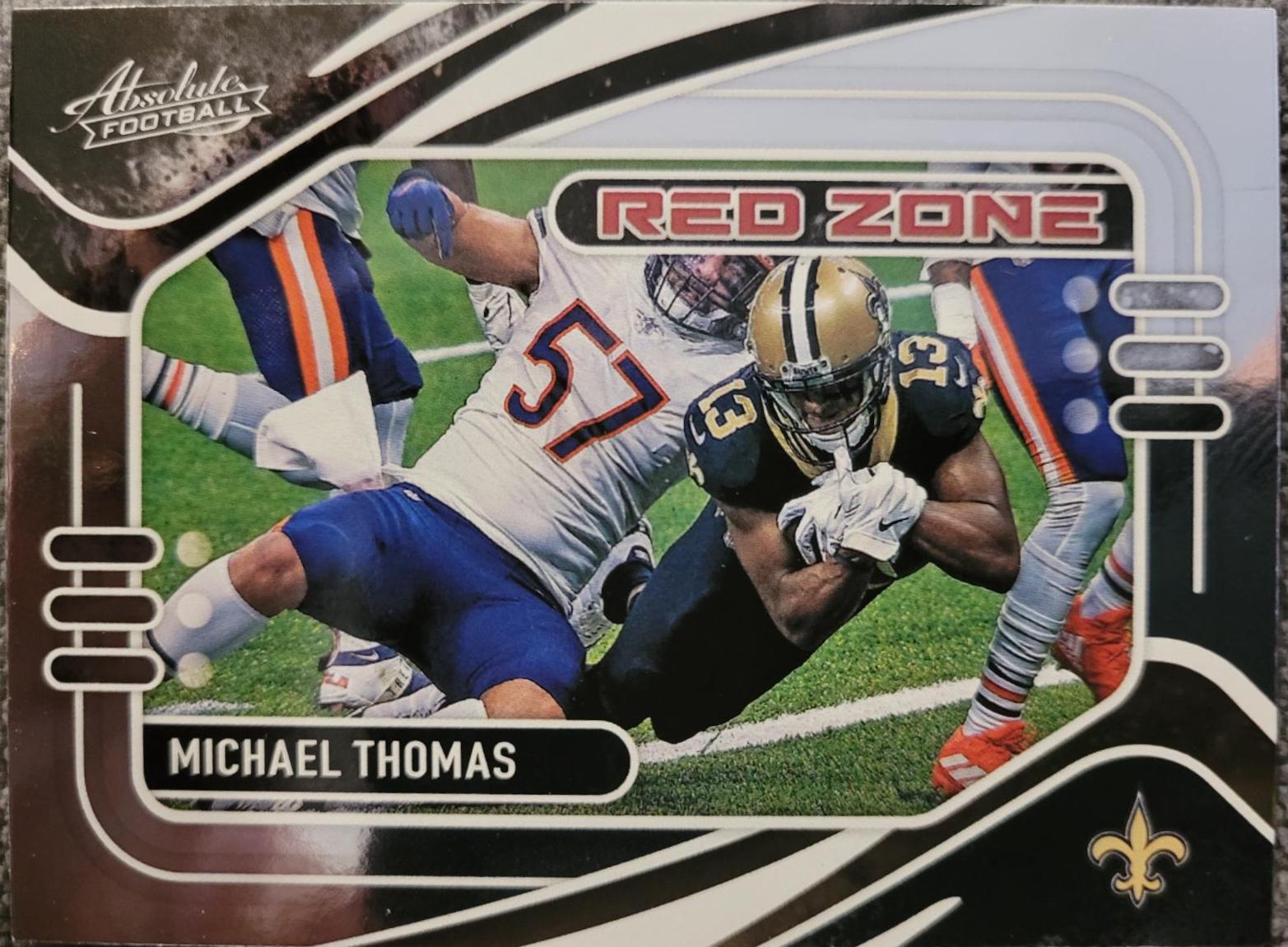 Michael Thomas #RZ15 Football Cards 2021 Panini Absolute Red Zone