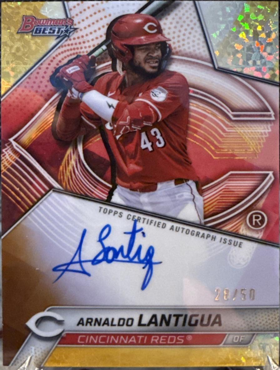 Arnaldo Lantigua [Gold Mini-Diamond Refractor] #B25-AL