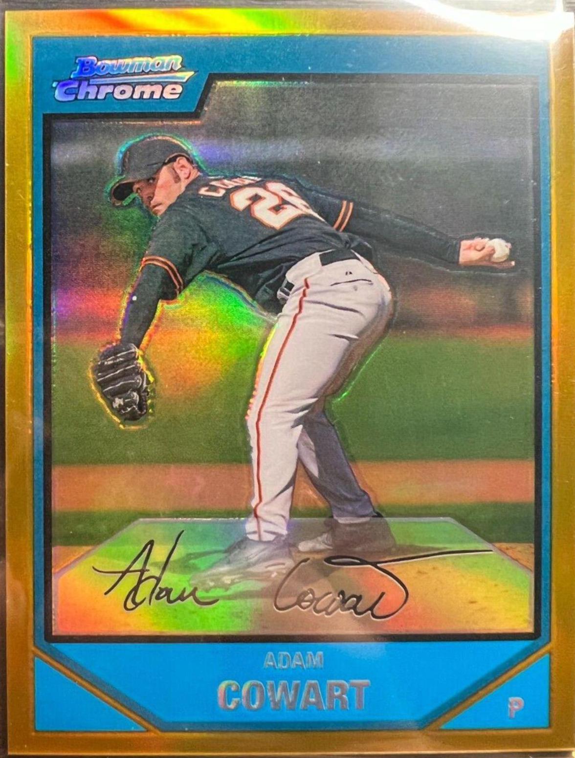 Adam Cowart [Gold Refractor] #BC188