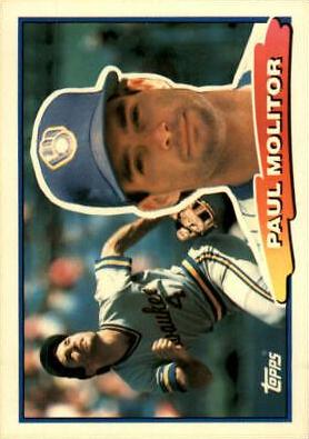 Paul Molitor #1 Baseball Cards 1988 Topps Big