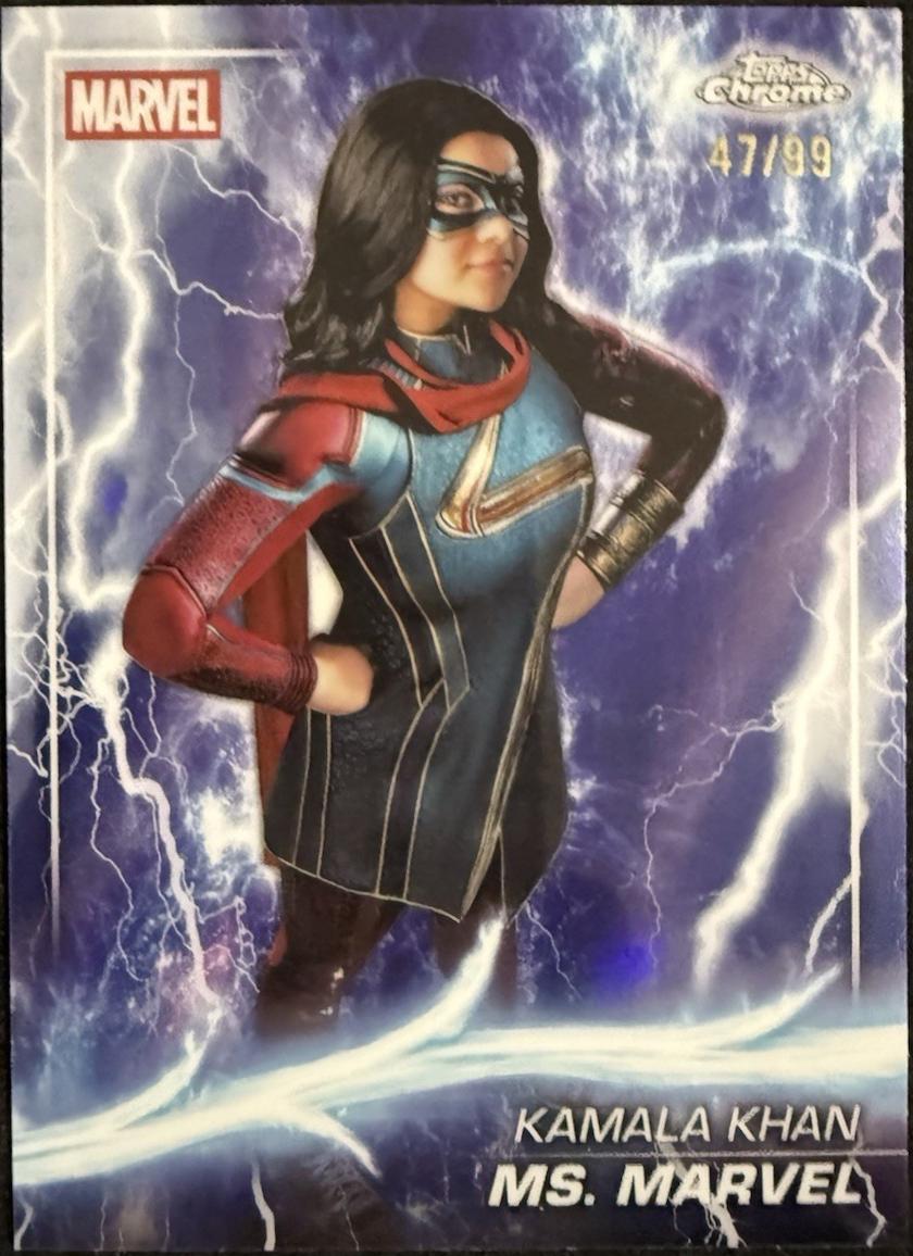 Ms. Marvel [Thor Refractor] #136