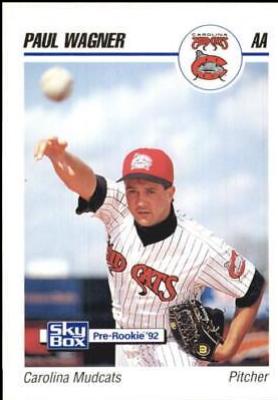 Paul Wagner #68 1992 SkyBox AA Baseball