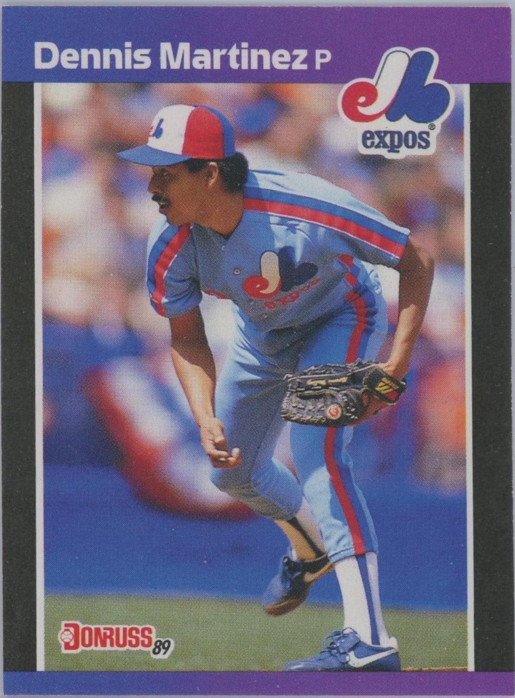 Dennis Martinez #106 Baseball Cards 1989 Donruss