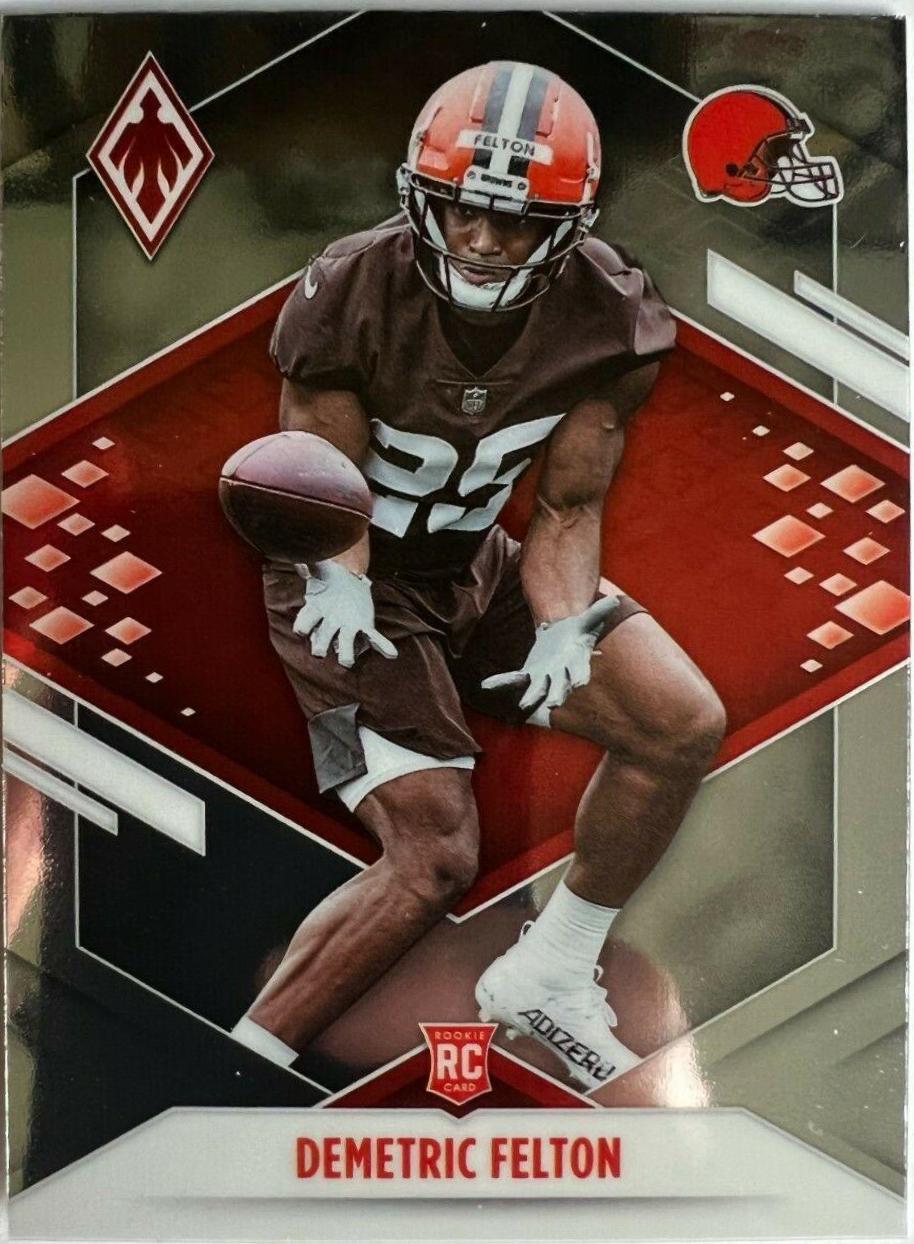 Demetric Felton #180 Football Cards 2021 Panini Phoenix