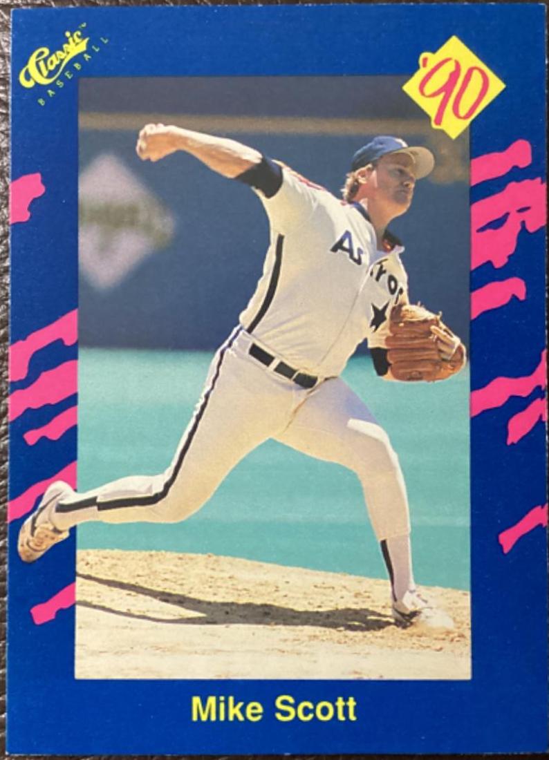 Mike Scott #29 Baseball Cards 1990 Classic