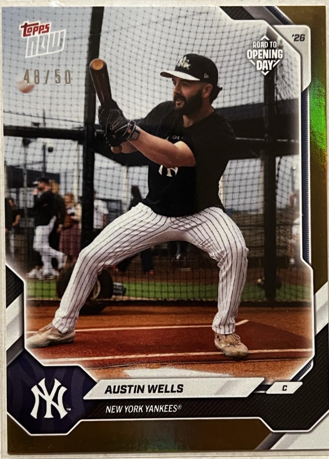 Austin Wells [Gold Foil] #OD-22