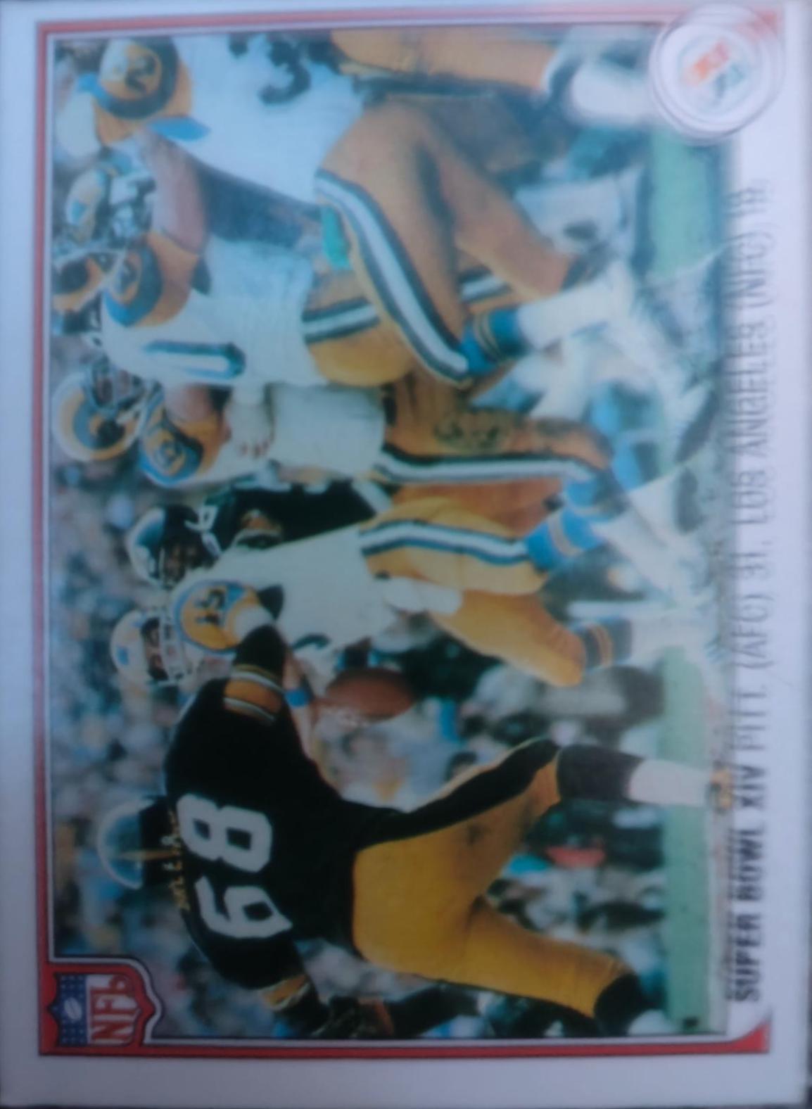 Super Bowl XIV #70 1983 Fleer Team Action Football