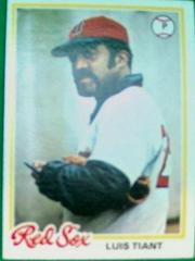 Luis Tiant #345 Baseball Cards 1978 Topps Prices